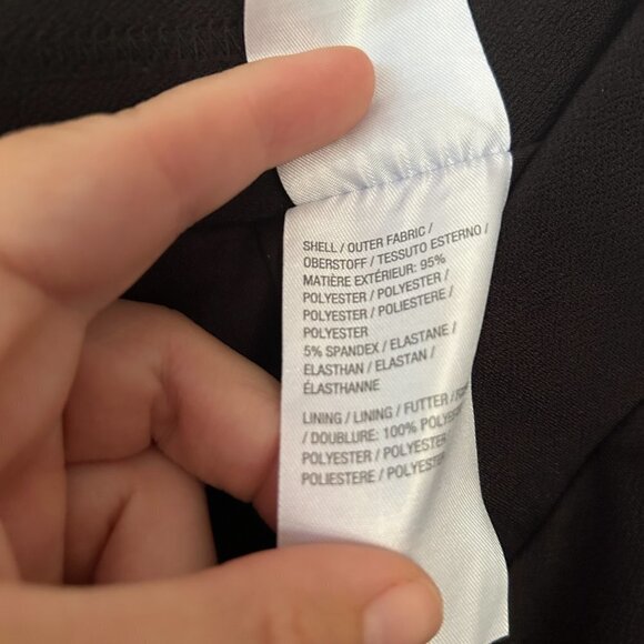 IsaacMizrahiLive Flounce Skirt Womens Medium Black Ruffle Elastic Waist - Picture 6 of 7